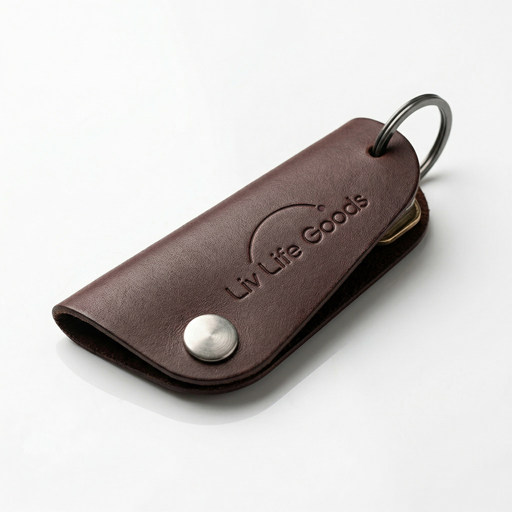 LivLifeGoods™ Walnut Grain Key Holder