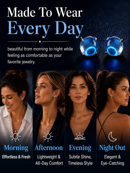 LivLifeGoods™ MoonGlow Harmony Luminous Earrings